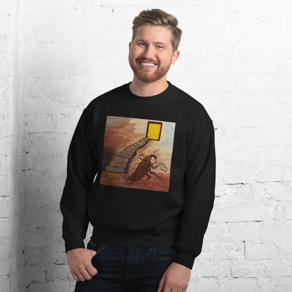 Reading in the Dark Unisex Sweatshirt - Picture 1 of 2